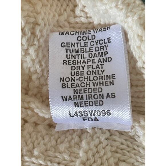 Cabela’s Western Cowgirl Knit Sweater | 100% Cotton | Size M - Picture 6 of 6